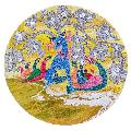 Hiran_16-inch-dia_Circular_Acrylic_Modern-Tribal-Art