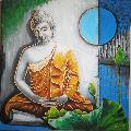 Serenity - Canvas Buddha Painting Images | GREENC.IN