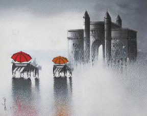 Buy Gateway Of India Painting at Lowest Price by Somnath 